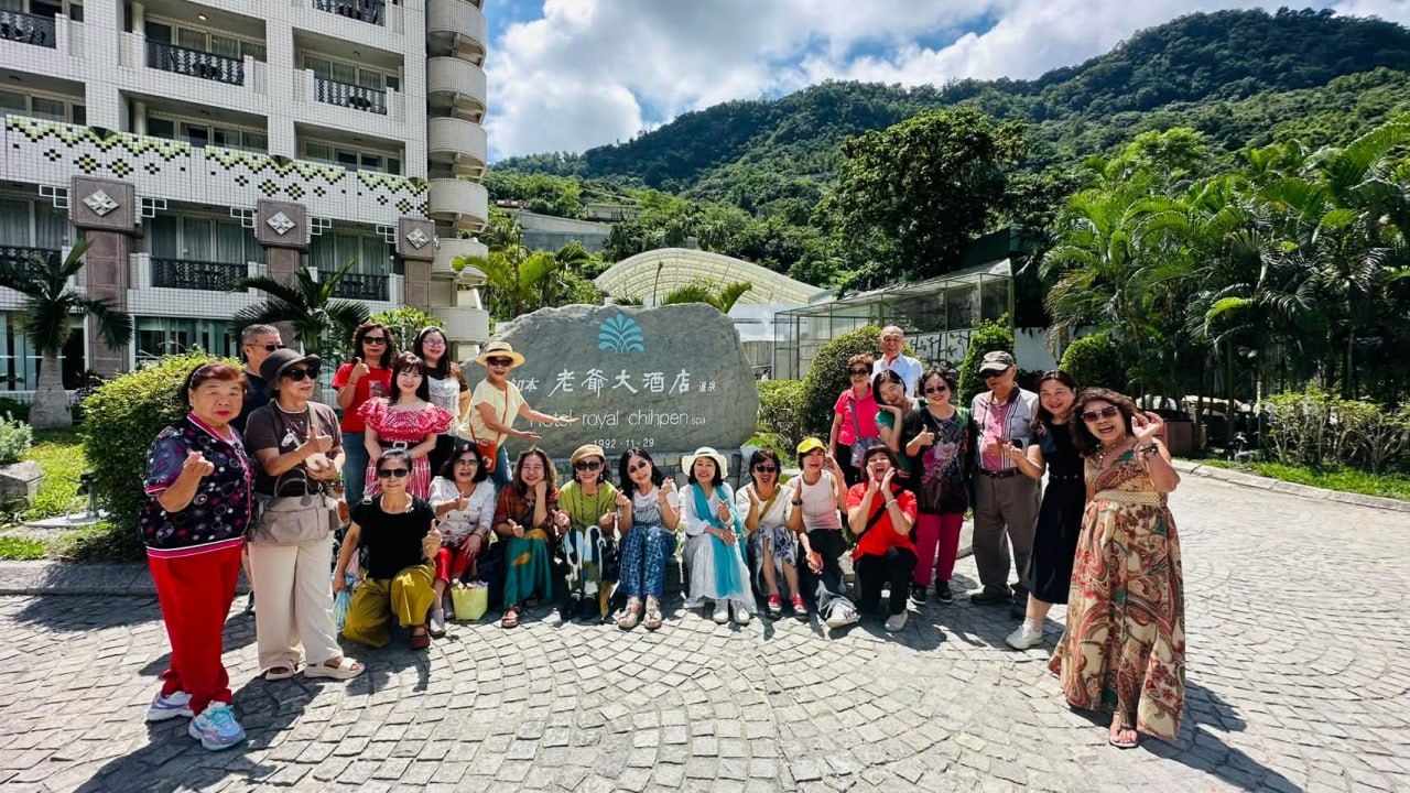 台東知本溫泉旅旅程合影